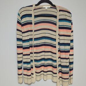 Say What? Striped Cardigan